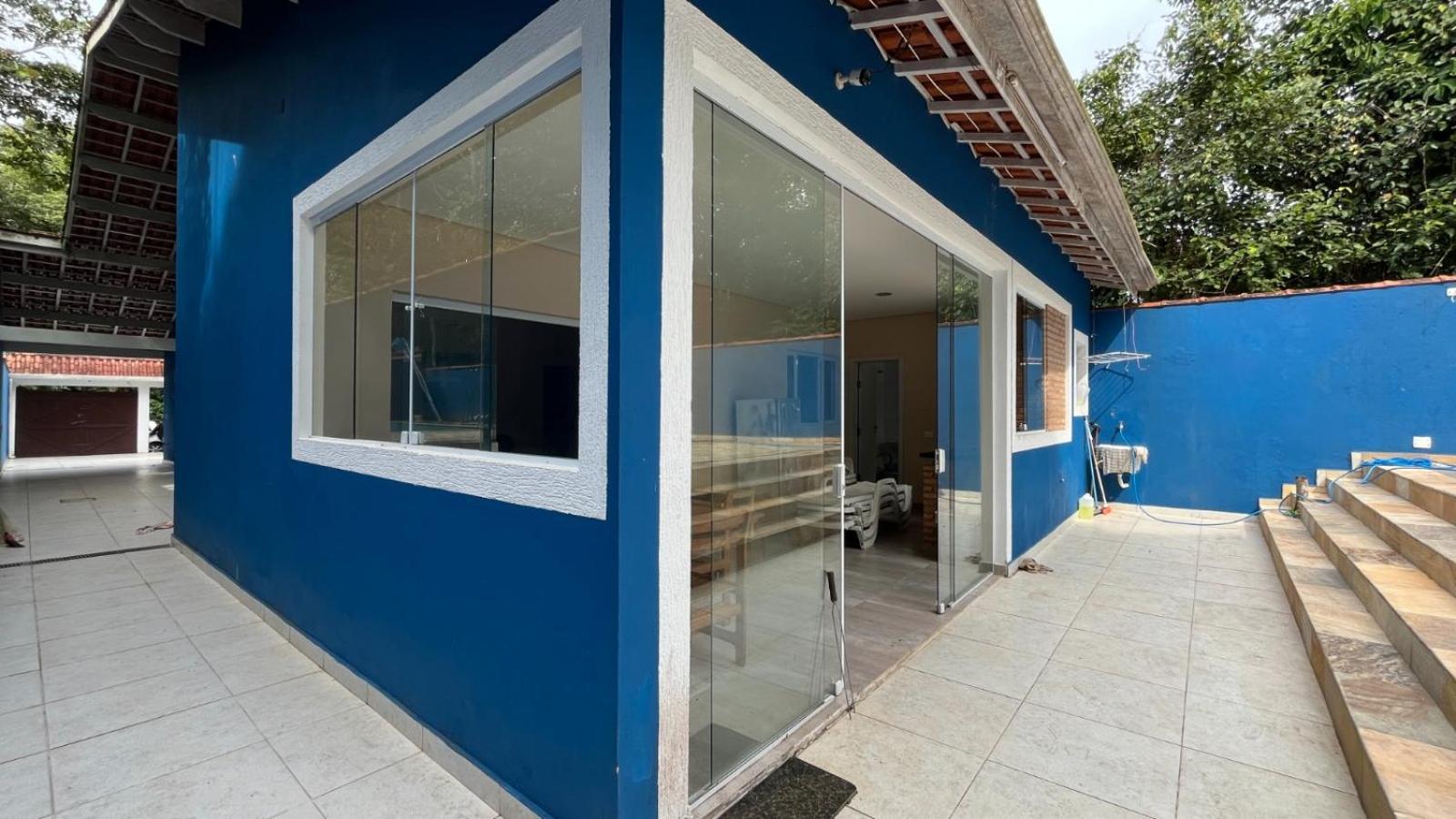 Casa Azul Villa Peruibe Bagian luar foto